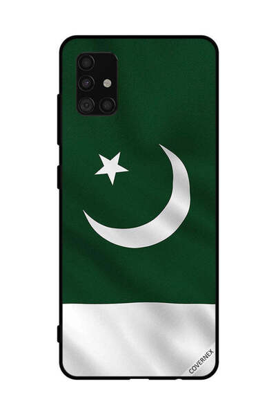 Covernex غطاء حماية لهاتف سامسونج جالاكسي A51 4G علم باكستان عمودي