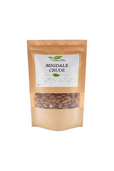 Natura Plus Raw Almonds, 500g, Natura Plus