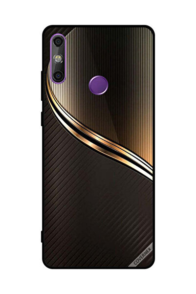 Covernex غطاء حماية لهاتف هواوي إنجوي 20E بنمط ذهبي داكن