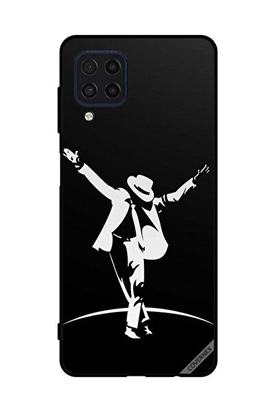 Covernex غطاء حماية لهاتف سامسونج جالاكسي F22 4G أكشن أسود وأبيض