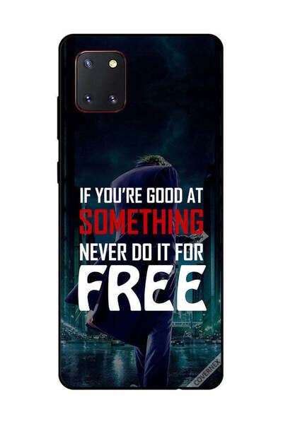 Covernex غطاء حماية لهاتف سامسونج جالكسي نوت 10 لايت إذا كنت جيدًا في شيء ما