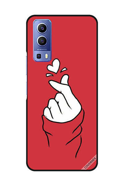 Covernex غطاء حماية لهاتف فيفو Y72 5G سناب لوف أحمر