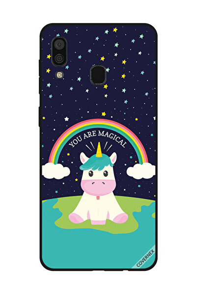 Covernex غطاء حماية لهاتف سامسونج جالاكسي A30 بتصميم وحيد القرن السحري