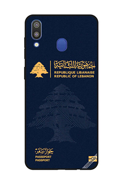 Covernex غطاء حماية لهاتف سامسونج جالاكسي M20 جواز سفر لبناني