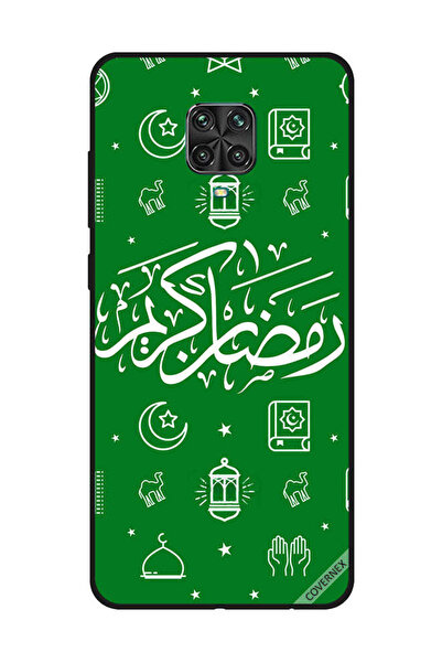 Covernex غطاء حماية لهاتف شاومي ريدمي نوت 9S/9 برو - رمضان كريم أخضر