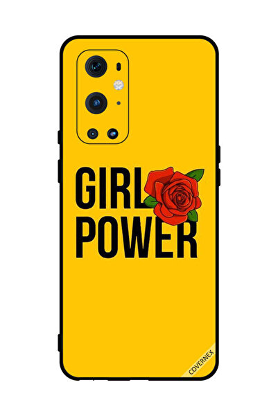 Covernex غطاء حماية لهاتف OnePlus 9 Pro - لون أصفر باور جيرل