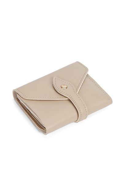 Av A Dos Mini Women's Wallet with Hand Wrist Strap Cash Coin Compartment Wallet with Leaflet