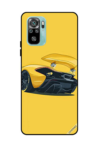 Covernex غطاء حماية لهاتف شاومي ريدمي نوت 10 4G أصفر بي زيرو