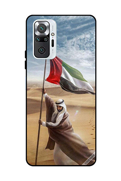 Covernex غطاء حماية لهاتف شاومي ريدمي نوت 10 برو 4G، علم الإمارات العربية الم...