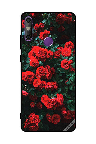 Covernex غطاء حماية لهاتف هواوي إنجوي 20E - حديقة الورود الحمراء