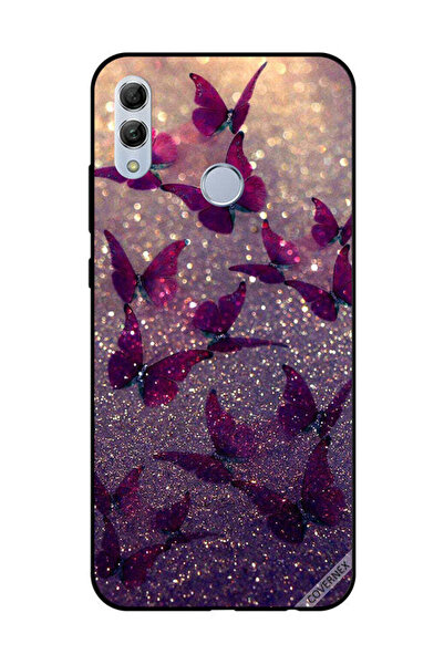 Covernex غطاء حماية لهاتف Honor 10 Lite بنقشة فراشات لامعة
