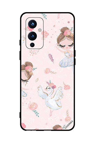 Covernex غطاء حماية لهاتف OnePlus 9 - فتاة وزهور