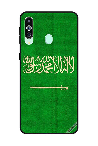 Covernex غطاء حماية لهاتف سامسونج جالاكسي M40/A60 بعلم المملكة العربية السعود...