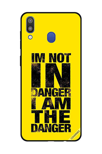 Covernex غطاء حماية لهاتف سامسونج جالكسي M20 أنا لست في خطر أنا الخطر