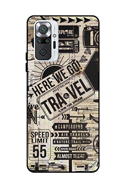 Covernex غطاء حماية لهاتف شاومي ريدمي نوت 10 برو 4G Here We Go Travel