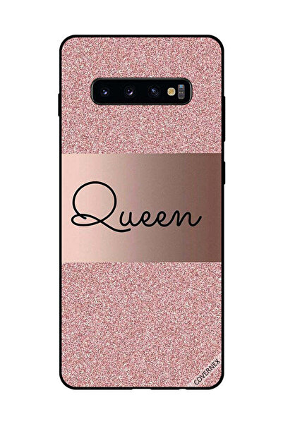 Covernex غطاء حماية لهاتف سامسونج جالاكسي S10 بلس - كوين جليتر - بيج