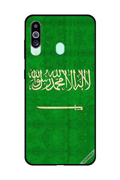 Covernex غطاء حماية لهاتف سامسونج جالاكسي M40 بعلم المملكة العربية السعودية ا...