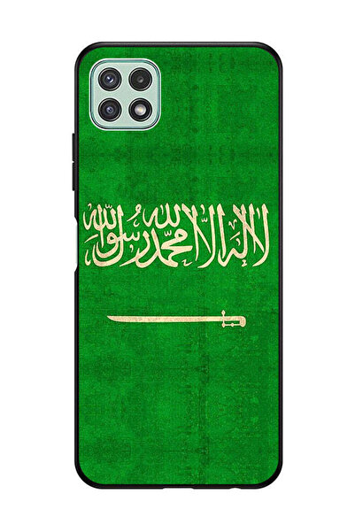 Covernex غطاء حماية لهاتف سامسونج جالاكسي A22 5G بعلم المملكة العربية السعودي...