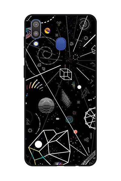 Covernex غطاء حماية لهاتف سامسونج جالاكسي M20 بأشكال هندسية