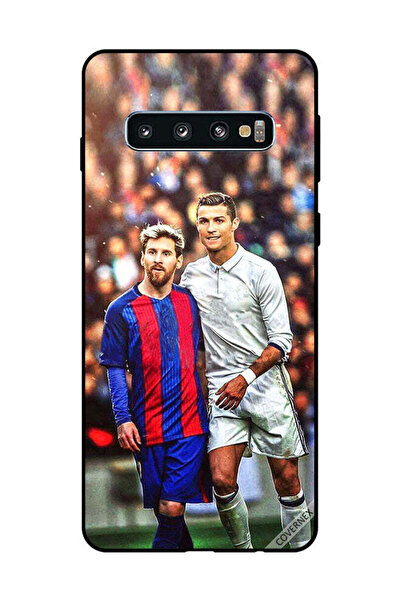 Covernex غطاء حماية لهاتف سامسونج جالاكسي S10 ميسي ورونالدو