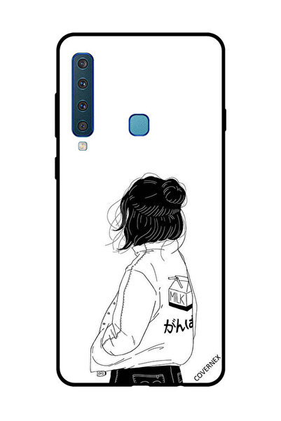 Covernex غطاء حماية لهاتف سامسونج جالاكسي A9 2018 فتاة تفكر بعمق كبير