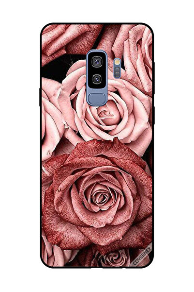 Covernex غطاء حماية لهاتف سامسونج جالاكسي S9 بلس - زهور الخوخ