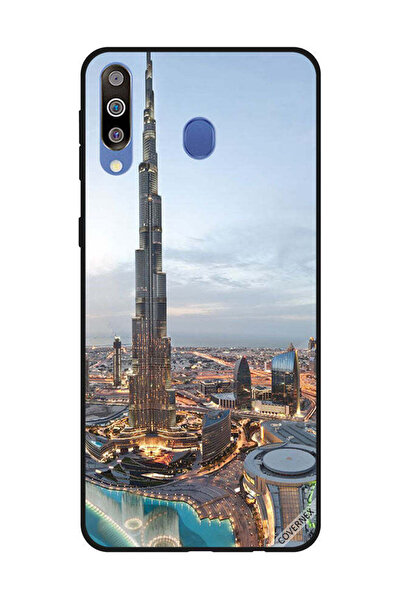 Covernex غطاء حماية لهاتف سامسونج جالاكسي M30، منظر جميل لوسط مدينة دبي