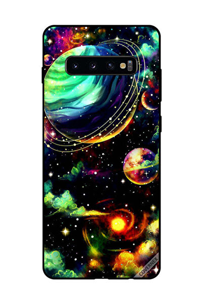 Covernex غطاء حماية لهاتف سامسونج جالاكسي S10 بلس - نباتات زحل