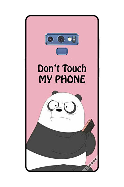 Covernex غطاء حماية لهاتف سامسونج جالكسي نوت 9 - لا تلمس هاتفي باندا