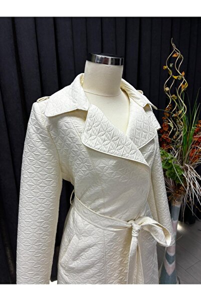 Orhan 19-1105 Trençkot Bej