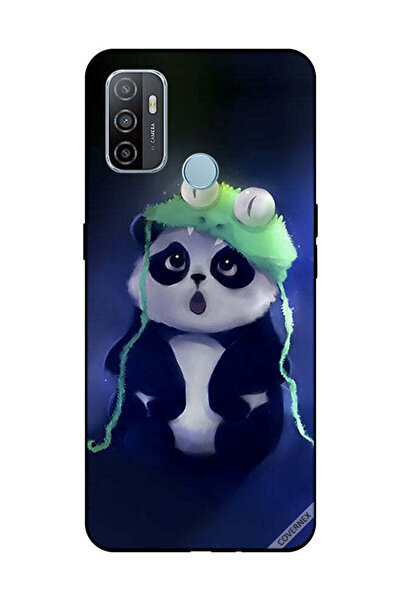 Covernex غطاء حماية لهاتف OPPO A53/A53S باندا بتصميم كاب
