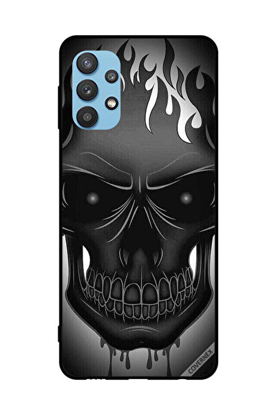 Covernex غطاء حماية لهاتف سامسونج جالاكسي M32 5G برسومات جمجمة