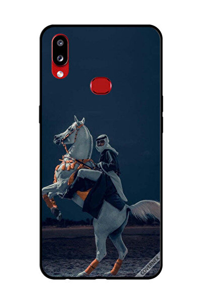Covernex غطاء حماية لهاتف سامسونج جالاكسي A10s - شاب على حصان