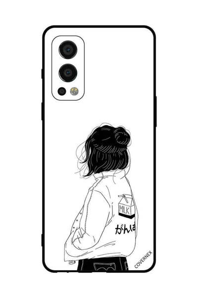 Covernex غطاء حماية لهاتف OnePlus Nord 2 5G فتاة تفكر بعمق كبير