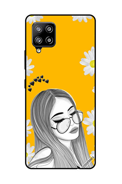Covernex غطاء حماية لهاتف سامسونج جالاكسي M42 5G - فتاة تحب خيالات النظارات