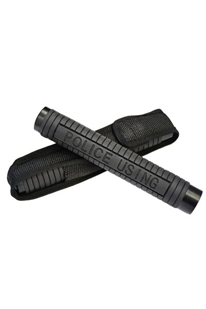 dalimag Baston telescopic din oțel, 64 cm, 3 secțiuni, Dalimag, cu husă, 610 g