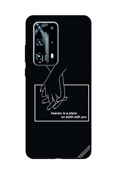 Covernex غطاء حماية لهاتف هواوي بي 40 برو بلس الجنة مكان على الأرض معك