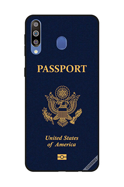 Covernex غطاء حماية لهاتف سامسونج جالاكسي M30 - جواز سفر أمريكي