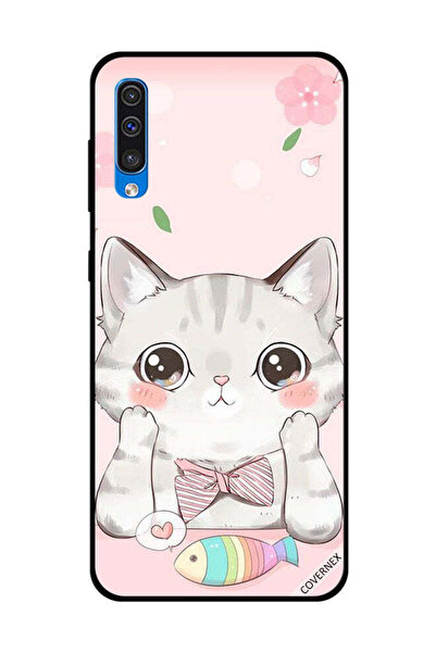 Covernex غطاء حماية لهاتف سامسونج جالاكسي A50 - سمكة القط