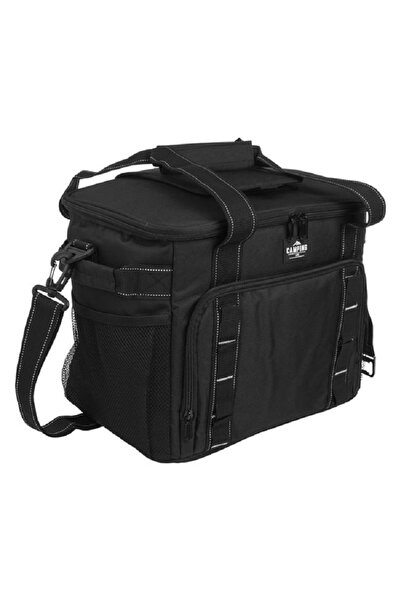 OEM Geanta izoterma, dimensiune 33x23x28 cm, 21 l, neagra