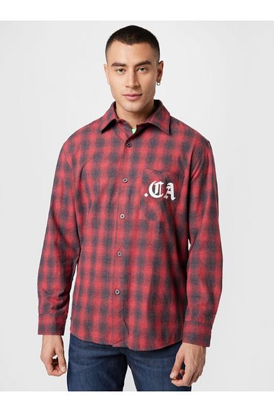 Burton Menswear London Calabasas print shirt