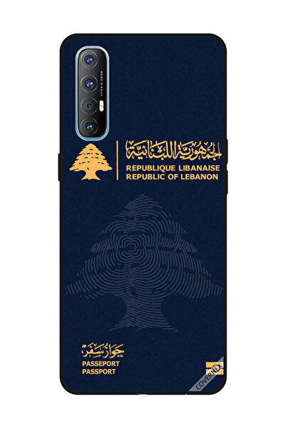 Covernex غطاء حماية لهاتف OPPO Reno 3 Pro جواز سفر لبناني