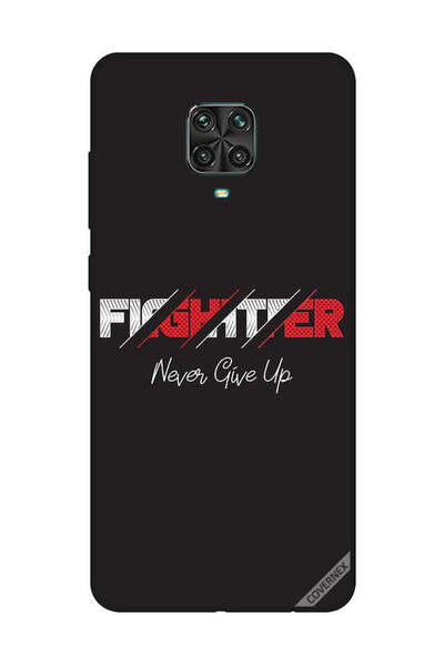 Covernex غطاء حماية لهاتف شاومي ريدمي نوت 9S/9 برو - المقاتل لا يستسلم أبدًا