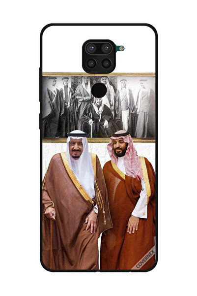Covernex غطاء حماية لهاتف شاومي ريدمي نوت 9 الملك سلمان وولي العهد يتحدثان أث...