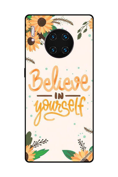 Covernex غطاء حماية لهاتف هواوي ميت 30 برو - ثق بنفسك - زهور الشمس