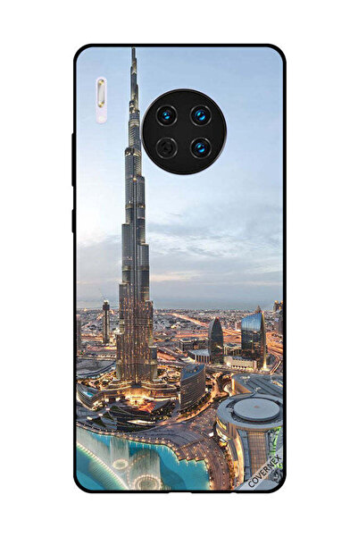 Covernex غطاء حماية لهاتف هواوي ميت 30 - منظر جميل لوسط مدينة دبي