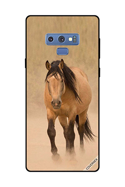 Covernex غطاء حماية لهاتف سامسونج جالاكسي نوت 9 - سباق الخيل البني