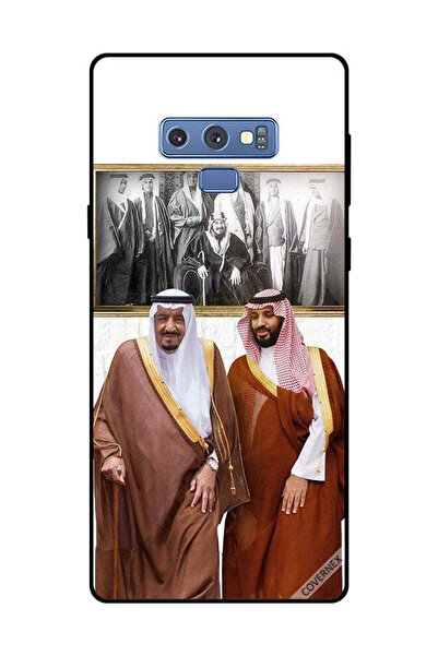 Covernex غطاء حماية لهاتف سامسونج جالكسي نوت 9 الملك سلمان وولي العهد يتحدثان...