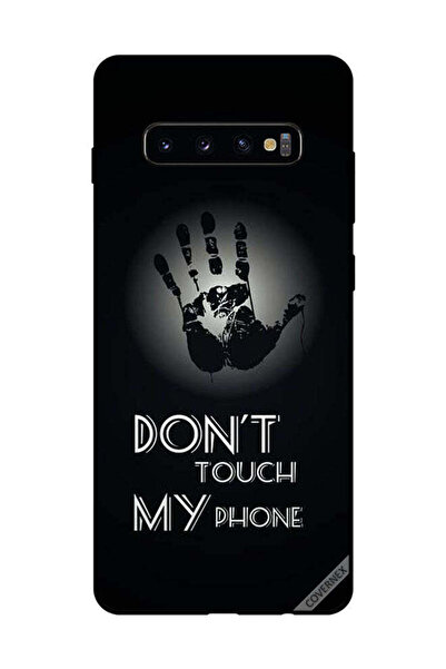 Covernex غطاء حماية لهاتف سامسونج جالاكسي S10 بلس - لا تلمس هاتفي - يدي