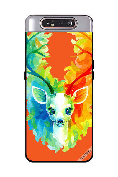 Covernex غطاء حماية لهاتف سامسونج جالاكسي A80 - غزال ملون